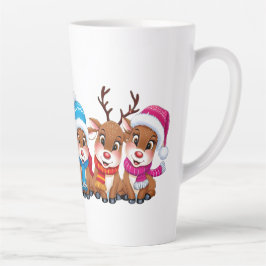 Taza De Café Latte Curiosa moda moderna Funny Feliz Navidad