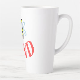 Taza De Café Latte Custom Bee Kind Personalized Gift 
