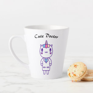 Taza De Café Latte Cute Kawaii Humor de veterinario Cuidado de animal