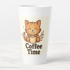 Taza De Café Latte Cute Latte Mug
