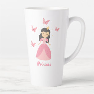 Taza De Café Latte Cute Princess Coffee Mug