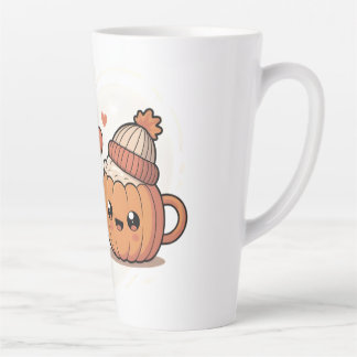 Taza De Café Latte Cute Pumpkin Couple Mugs