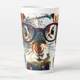 Taza De Café Latte Cute Squirrel
