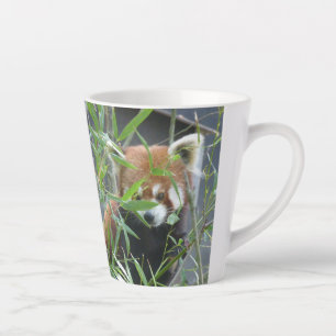 Taza De Café Latte Cute Waters Red Panda Latte Mug
