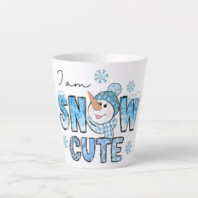 Taza De Café Latte Cuto de nieve (Anverso)