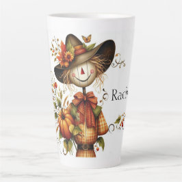 Taza De Café Latte Cuto espantapájaros personalizados