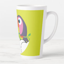 Taza De Café Latte Cuto Toucan | Amar a los turistas | Aves divertida