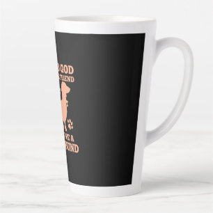 Taza De Café Latte Dachshund Es Mi Verdadero Amigo