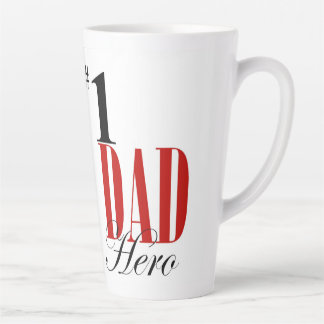 Taza De Café Latte Dad Hero Tall Mug