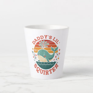 Taza De Café Latte Daddys Little Whale