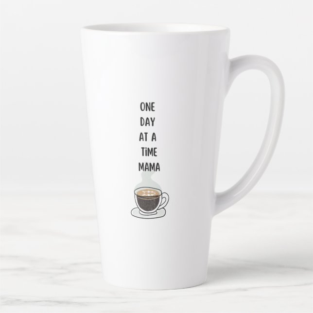 Taza De Café Latte Daily Motivation Latte Mug (Derecha)