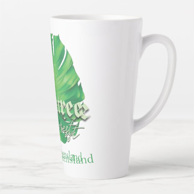 Taza De Café Latte Daintree Rainforest (Derecha)