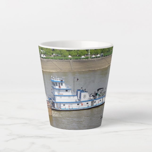 Taza De Café Latte Dale Artigue latte mug (Anverso)