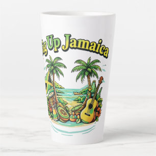 Taza De Café Latte Dale Jamaica