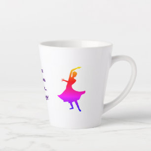 Taza De Café Latte Dance Guru Latte Mug