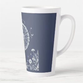 Taza De Café Latte Dandelion
