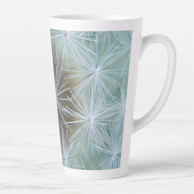 Taza De Café Latte Dandelion blanco (Derecha)