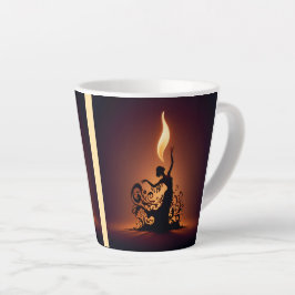 Taza De Café Latte Danzante Flamenco de fusión
