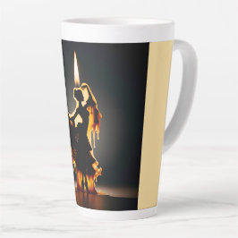 Taza De Café Latte Danzante Flamenco de fusión
