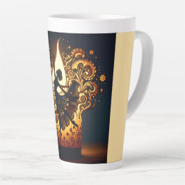 Taza De Café Latte Danzante Flamenco de fusión