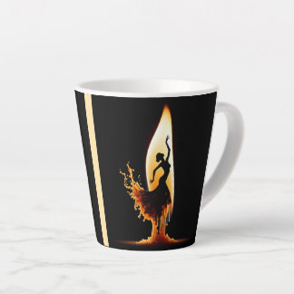Taza De Café Latte Danzante Flamenco de fusión
