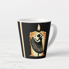 Taza De Café Latte Danzante Flamenco de fusión