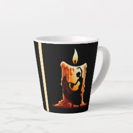 Taza De Café Latte Danzante Flamenco de fusión