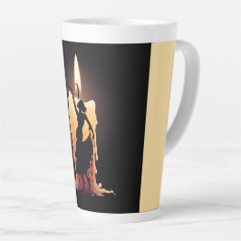 Taza De Café Latte Danzante Flamenco de fusión