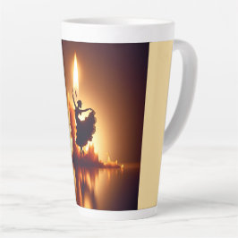 Taza De Café Latte Danzante Flamenco de fusión