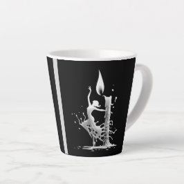 Taza De Café Latte Danzante Flamenco de fusión