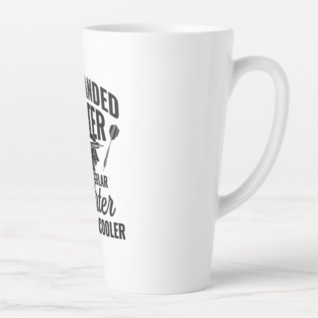 Taza De Café Latte Darter izquierdo (Derecha)