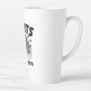 Taza De Café Latte Darts Whisperer