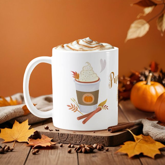 Taza De Café Latte de especias de calabaza (Subido por el creador)