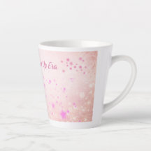 Taza de café Latte de niña linda | Regalo femenino