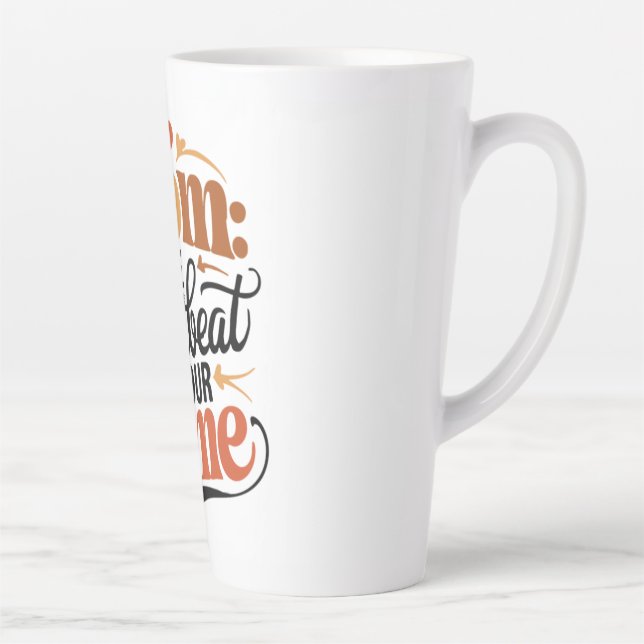 Taza De Café Latte Deber de mamá (Derecha)