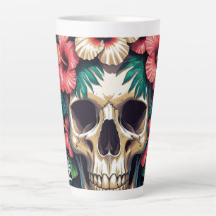 Taza De Café Latte Decadencia tropical: sangre y huesos