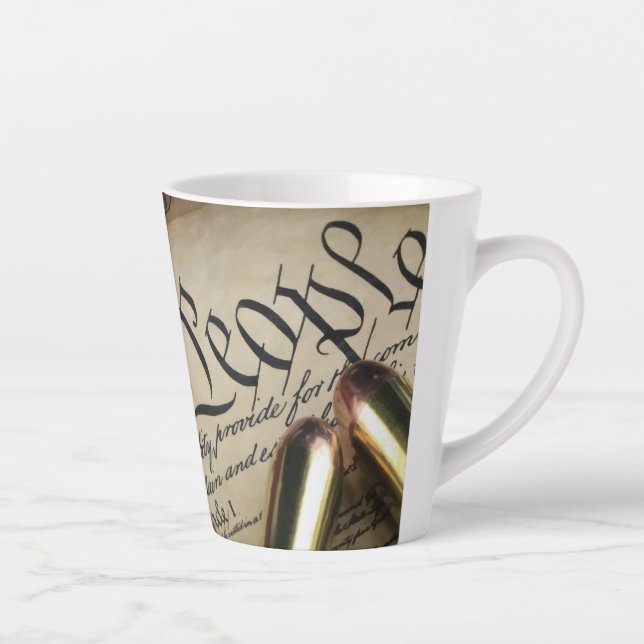 Taza De Café Latte Declaración de Independencia (Derecha)