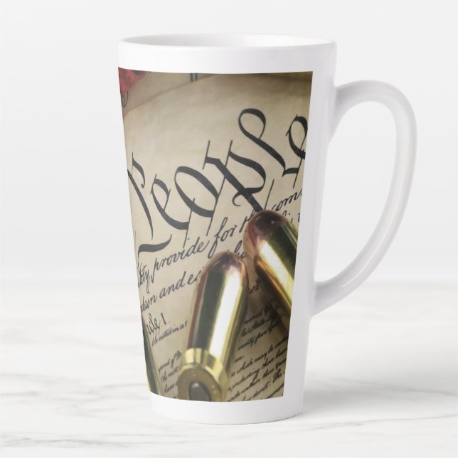 Taza De Café Latte Declaración de Independencia (Derecha)