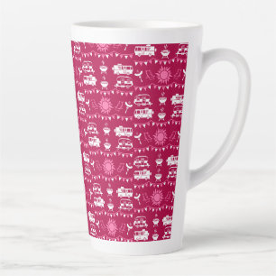 Taza De Café Latte Decoración del hogar de camping para caravana