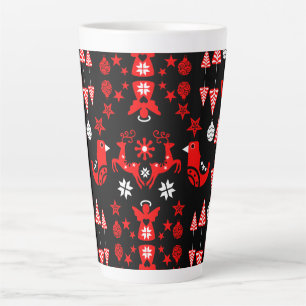 Taza De Café Latte Decoración estacional escandinava para el hogar