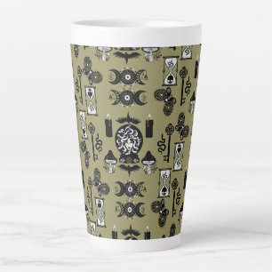 Taza De Café Latte Decoración estética de Witchcore
