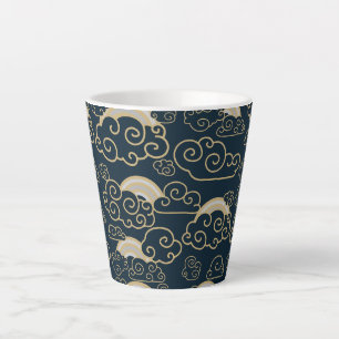 Taza De Café Latte Decoración Hogar Al Estilo Japonés