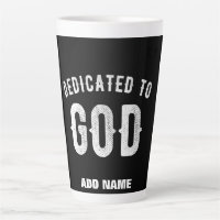 DEDICADO A DIOS PERSONALIZABLE GUAY TEXTO BLANCO
