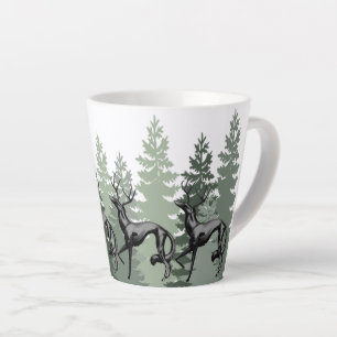 Taza De Café Latte DeerZoi Forest Mug