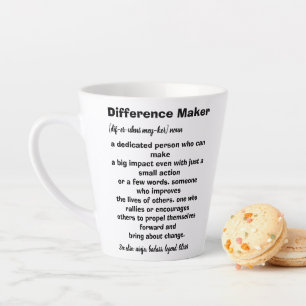 Taza De Café Latte Definición de generador de diferencias Inspiradora
