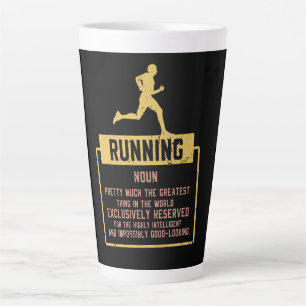 Taza De Café Latte Definición en ejecución