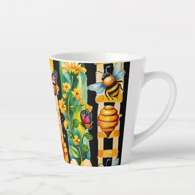 Taza De Café Latte Déjalo ser (Derecha)