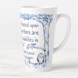 Taza De Café Latte Democracy For People latte mug