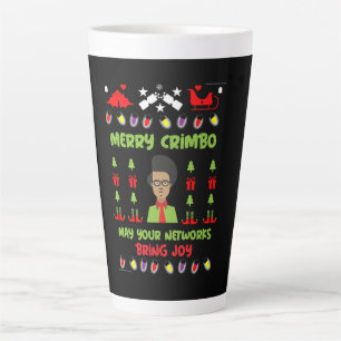 Taza De Café Latte Departamento de informática Geek Xmas