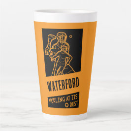 Taza De Café Latte Deporte irlandés arrollador